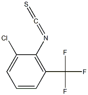 1-chloro-2-isothiocyanato-3-(trifluoromethyl)benzene Struktur