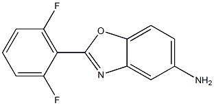 2-(2,6-difluorophenyl)-1,3-benzoxazol-5-amine Struktur