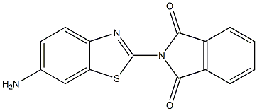 2-(6-amino-1,3-benzothiazol-2-yl)-1H-isoindole-1,3(2H)-dione Struktur