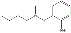 2-{[butyl(methyl)amino]methyl}aniline Struktur