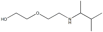 2-{2-[(3-methylbutan-2-yl)amino]ethoxy}ethan-1-ol Struktur