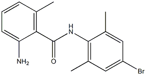 2-amino-N-(4-bromo-2,6-dimethylphenyl)-6-methylbenzamide Struktur