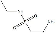 2-amino-N-ethylethanesulfonamide Struktur