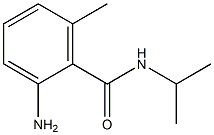 2-amino-N-isopropyl-6-methylbenzamide Struktur