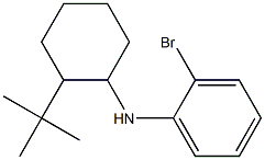 2-bromo-N-(2-tert-butylcyclohexyl)aniline Struktur