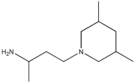 4-(3,5-dimethylpiperidin-1-yl)butan-2-amine Struktur