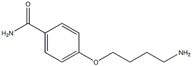 4-(4-aminobutoxy)benzamide Struktur