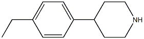 4-(4-ethylphenyl)piperidine Struktur