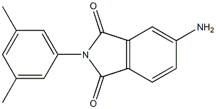 5-amino-2-(3,5-dimethylphenyl)-2,3-dihydro-1H-isoindole-1,3-dione Struktur