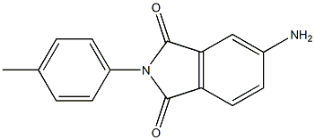 5-amino-2-(4-methylphenyl)-2,3-dihydro-1H-isoindole-1,3-dione Struktur