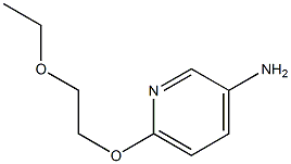 6-(2-ethoxyethoxy)pyridin-3-amine Struktur