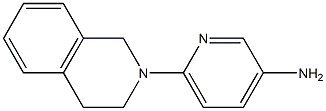 6-(3,4-dihydroisoquinolin-2(1H)-yl)pyridin-3-amine Struktur