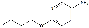 6-(3-methylbutoxy)pyridin-3-amine Struktur