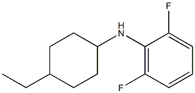 N-(4-ethylcyclohexyl)-2,6-difluoroaniline Struktur