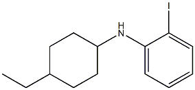 N-(4-ethylcyclohexyl)-2-iodoaniline Struktur