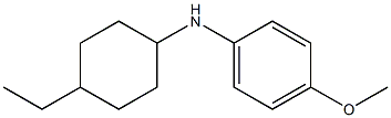 N-(4-ethylcyclohexyl)-4-methoxyaniline Struktur