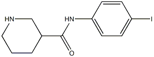 N-(4-iodophenyl)piperidine-3-carboxamide Struktur