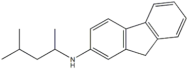 N-(4-methylpentan-2-yl)-9H-fluoren-2-amine Struktur