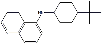 N-(4-tert-butylcyclohexyl)quinolin-5-amine Struktur