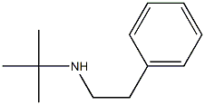 N-(tert-butyl)-N-(2-phenylethyl)amine Struktur