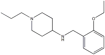 N-[(2-ethoxyphenyl)methyl]-1-propylpiperidin-4-amine Struktur