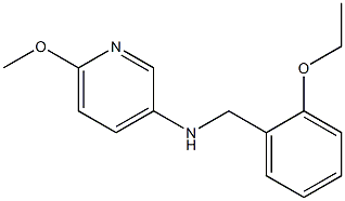 N-[(2-ethoxyphenyl)methyl]-6-methoxypyridin-3-amine Struktur