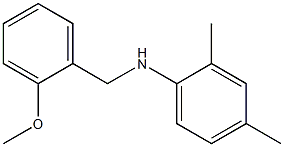 N-[(2-methoxyphenyl)methyl]-2,4-dimethylaniline Struktur