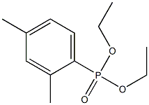 DIETHYL 2,4-DIMETHYLPHENYLPHOSPHONATE Struktur