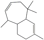 2,6,6,9-tetramethylbicyclo[5.4.0]undeca-3,8-diene Struktur