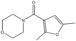 4-(2,5-dimethyl-3-furoyl)morpholine Struktur