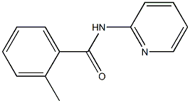 2-methyl-N-pyridin-2-ylbenzamide Struktur