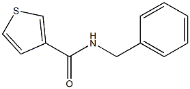 N-benzyl-3-thienylformamide Struktur