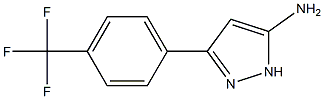 3-[4-(trifluoromethyl)phenyl]-1H-pyrazol-5-ylamine Struktur