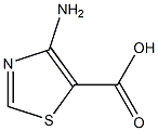 4-aminothiazole-5-carboxylic acid Struktur