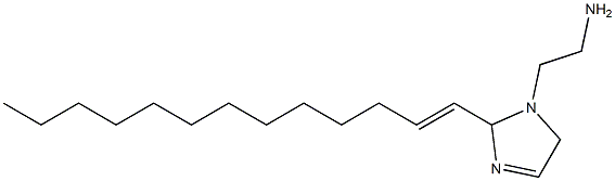 1-(2-Aminoethyl)-2-(1-tridecenyl)-3-imidazoline Struktur