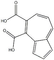 4,5-Azulenedicarboxylic acid Struktur