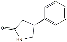 (4R)-4-Phenylpyrrolidine-2-one Struktur