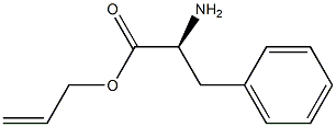 Phenylalanine allyl ester Struktur