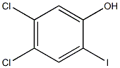 4,5-Dichloro-2-iodo-phenol Struktur