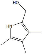 (3,4,5-trimethyl-1H-pyrrol-2-yl)methanol Struktur