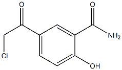 5-Chloroacetylsalicylamide Struktur