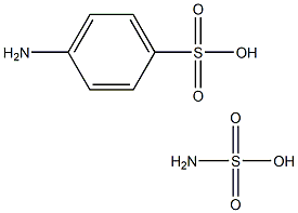 P-aminobenzenesulfonic acid (sulfamic acid) Struktur