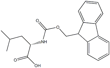 FMOC-L-Leucine Struktur