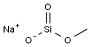 Sodium methyl siliconate alcohol Struktur