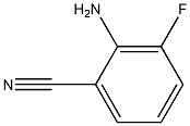 2-Amino-3-fluorobenzonitrile Struktur