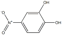 3,4-dihydroxynitrobenzene Struktur