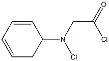 Dihydrophenylglycine chloride chloride Struktur