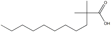 a,a-DimethylundecanoicAcid Struktur