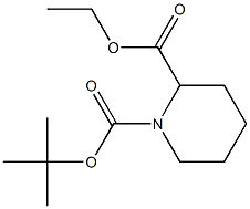 Ethyl 1-tert-Butoxycarbonyl-Piperidine-2-carboxylate Struktur