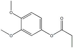 3,4-dimethoxyphenyl propionic acid Struktur